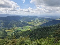 Aussicht bei der Thomas-Hütte